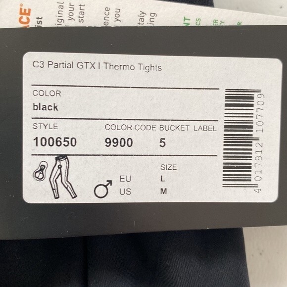 GORE Men's Black Cycling Bib Leggings - Picture 8 of 16